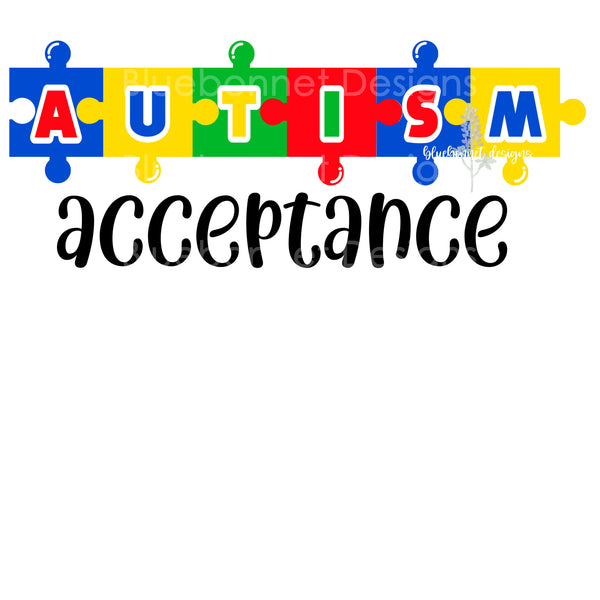 Autism acceptance puzzle