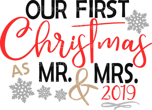 Our first christmas as mr and mrs 2019