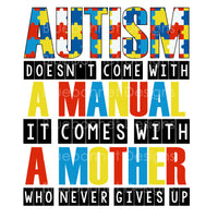 Autism no manual MOTHER never gives up