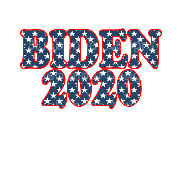 Biden 2020 blue stars