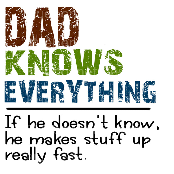 DAD KNOWS EVERYTHING