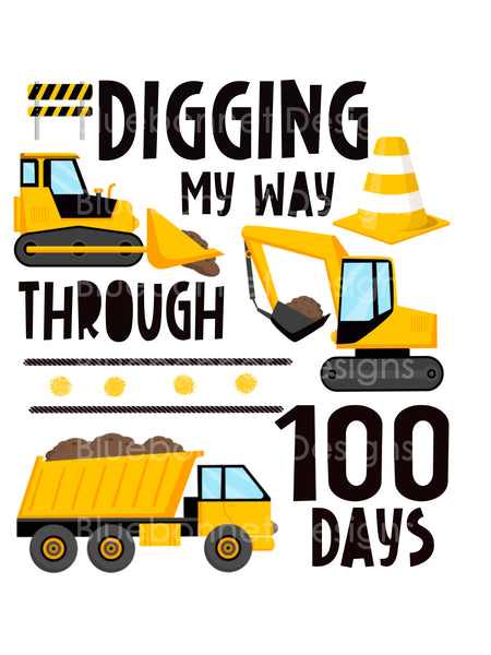 Digging Way 100 Days