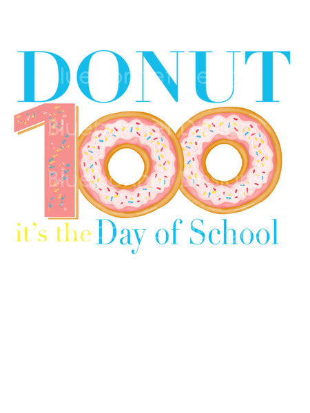 Donut 100 Days Of School