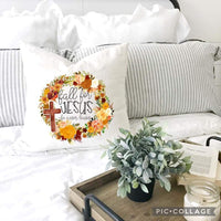 Fall for jesus wreath