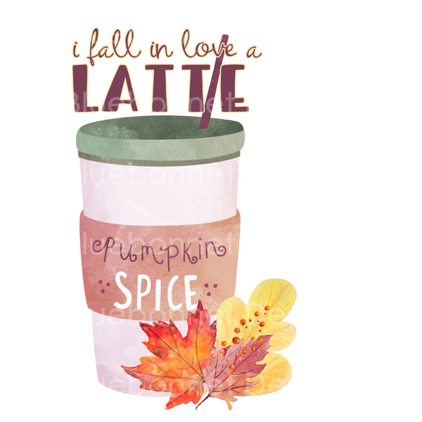 Fall in love a latte