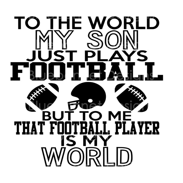 Football player is my world