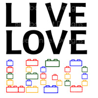 LIVE LOVE LEGO