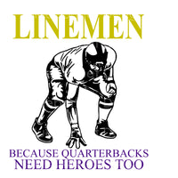 Lineman quarterbacks need heroes too