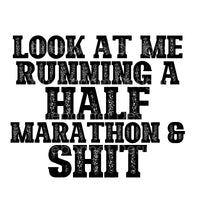 Look at me running a half marathon