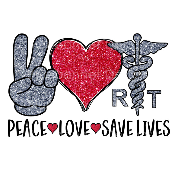 PEACE LOVE SAVE LIVES
