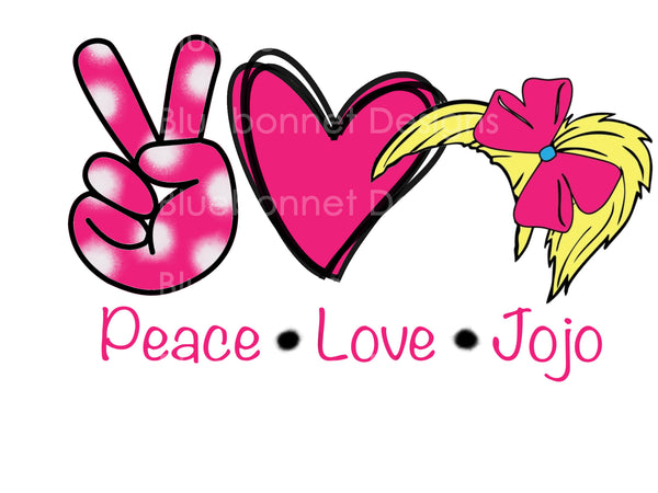 Peace Love Jojo