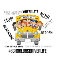 School bus driver life
