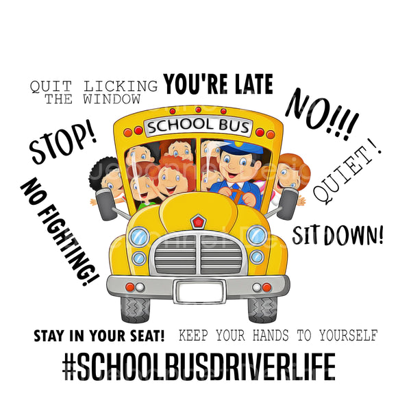 School bus driver life