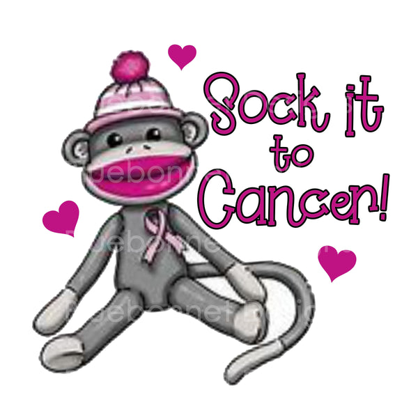 Sock monkey breast cancer