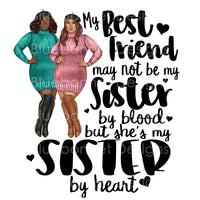 Best friend not blood sister