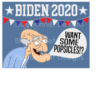 Biden 2020 family guy sign