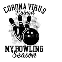 Bowling season ruined corona virus