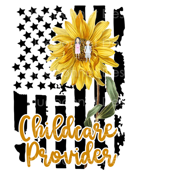 Childcare provider sunflower flag