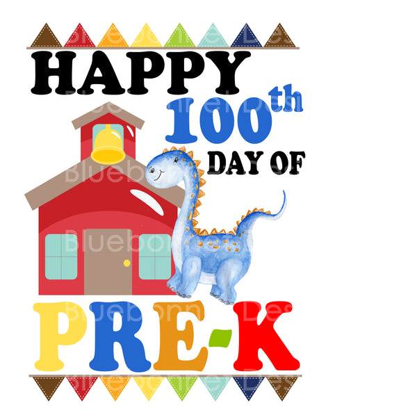 Dino boy 100th day prek