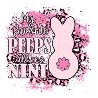 Favorite peeps call me Nini