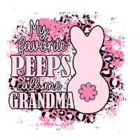 Favorite peeps call me grandma
