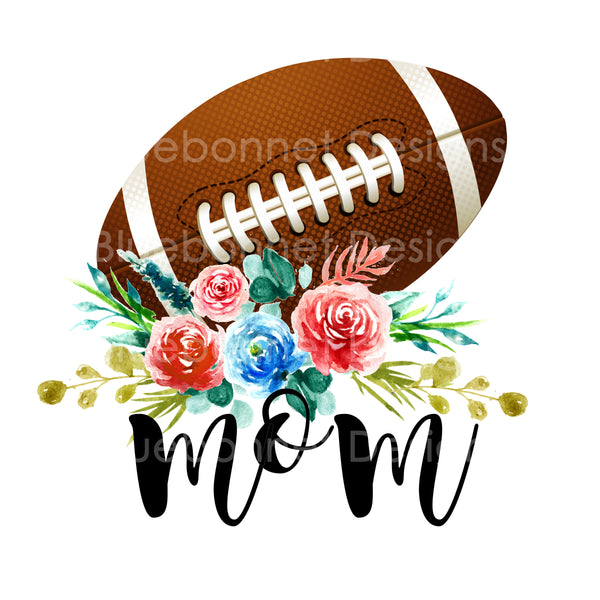 Football mom floral