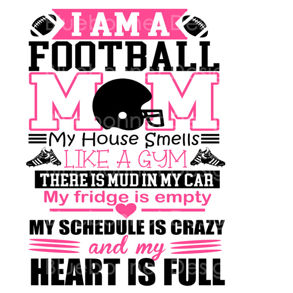 Football mom heart full