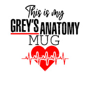 Greys anatomy mug