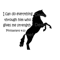Horse philippians 4.13