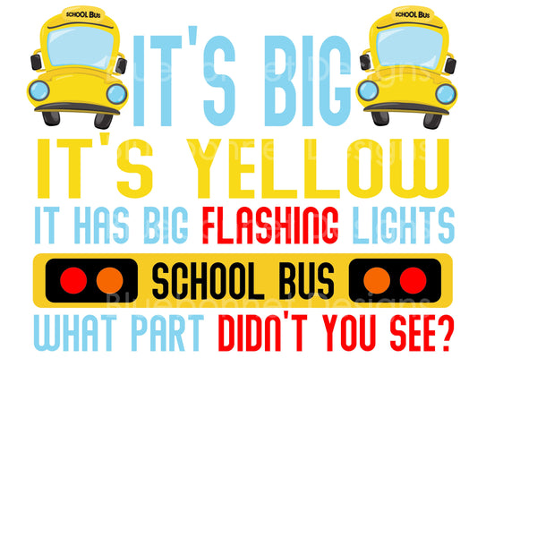 It's big school bus