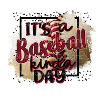 It’s a baseball kinda day