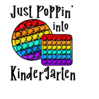 Just poppin Kindergarten