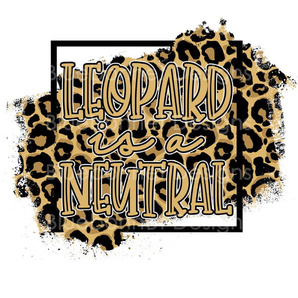 Leopard is a neutral
