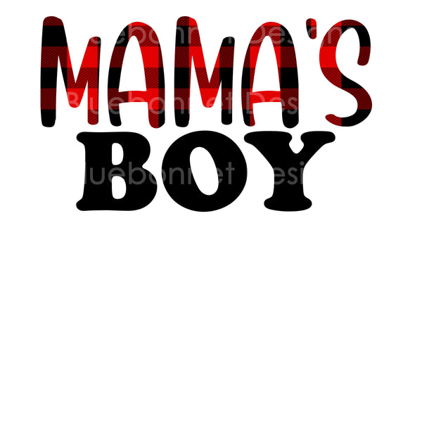 Mama's boy plaid