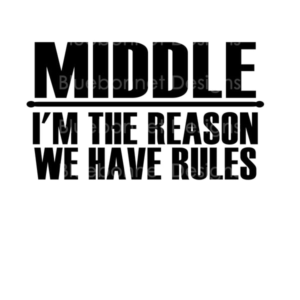 Middle reason we have rules