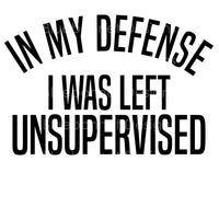 My defense unsupervised