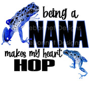 Nana makes my heart hop