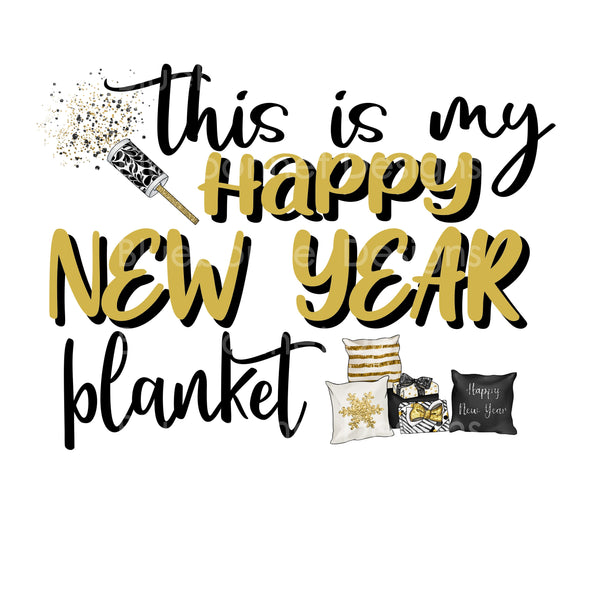 New Year blanket