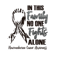 No one fights alone neuroendocrine cancer awareness