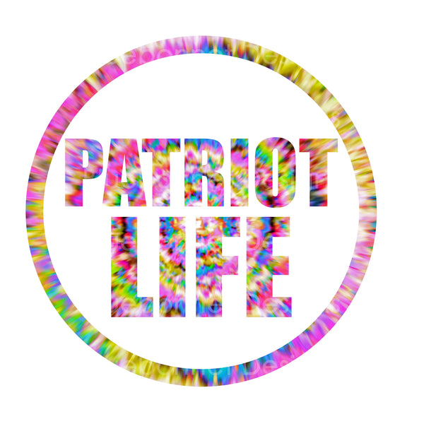 Patriot life tie dye