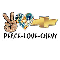 Peace love chey emblem