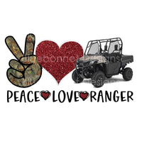 Peace love ranger