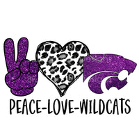 Peace love wildcats