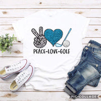 Peace love golf