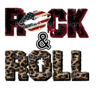 Rock and roll with flag lips 2