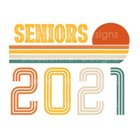 Seniors 2021 vintage style