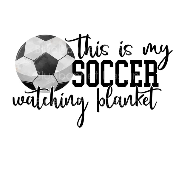 Soccer blanket