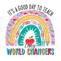 Teacher world changers rainbow