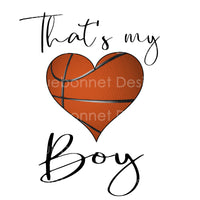 That's my boy basketball heart