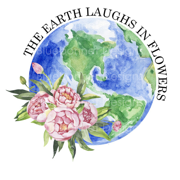 The Earth laughs in flowers